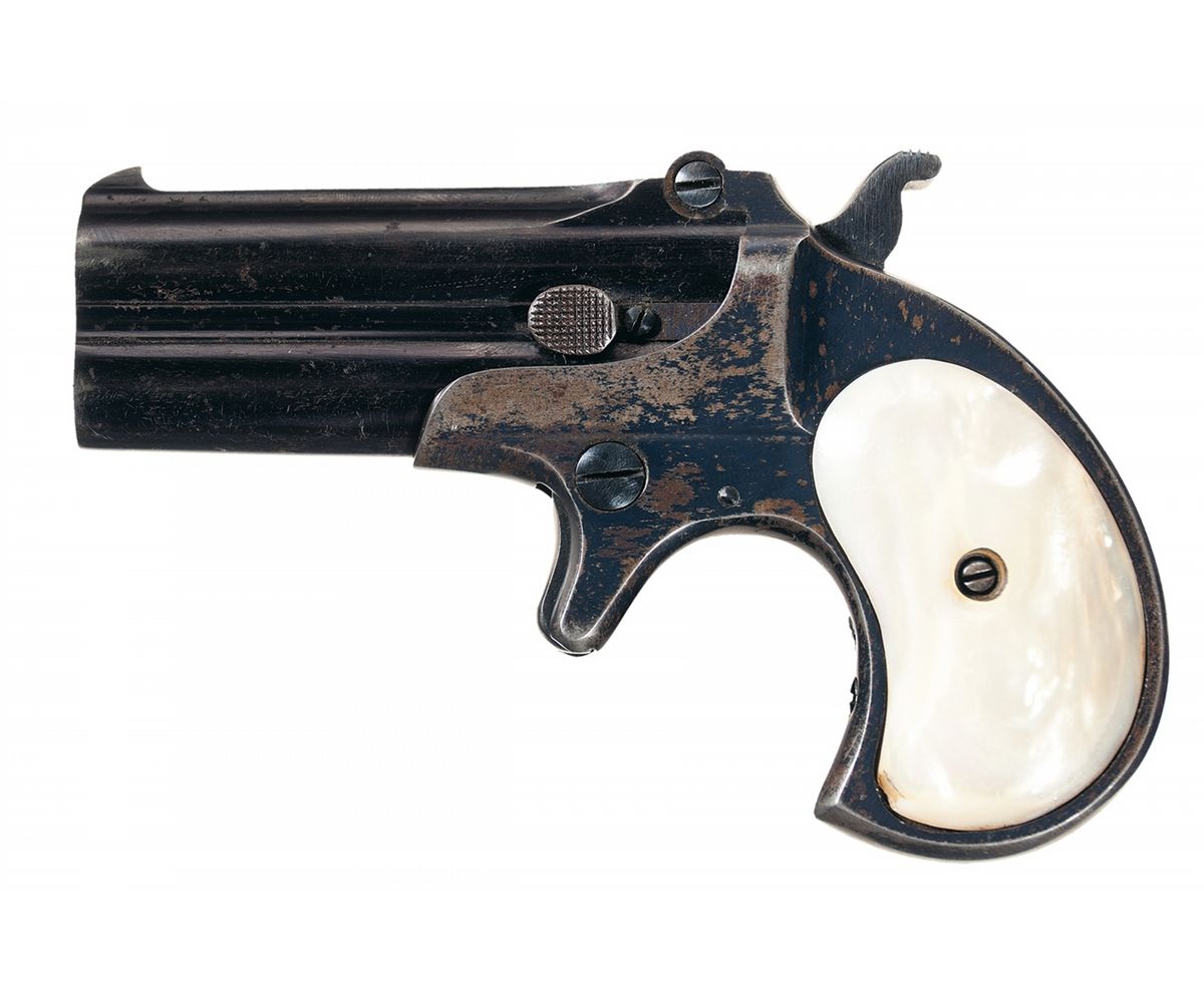 Remington Type III Over/Under Derringer with Pearl Grips