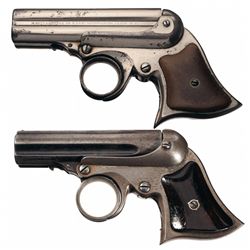 Collector's Lot of Two Remington-Elliot Derringers