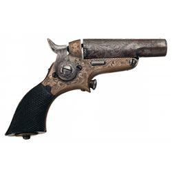 Engraved Eben T. Starr Single Shot Derringer