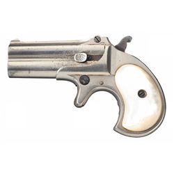 Early Remington Double Barrel Deringer with Pearl Grips