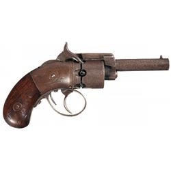Scarce Unmarked Springfield Arms Co. James Warner Patent Pocket Model Revolver