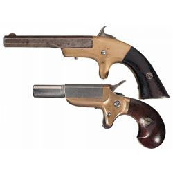 Collector's Lot of Two Antique Derringers