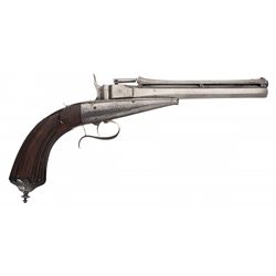 Scarce Unmarked Victor Colette Patent Gravity Feed Magazine Pistol
