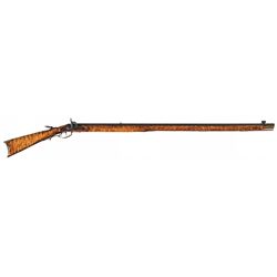 "A. HUMMEL" Marked Full Stock Percussion Kentucky Rifle