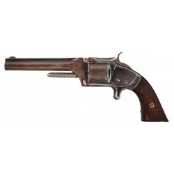 Civil War Range Smith & Wesson No. 2 Army Revolver with Scarce Five Inch Barrel