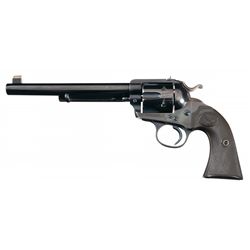 Magnificent Colt Bisley Flattop Target Model Revolver Marked "FOR .44 S&W CTG"