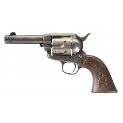 Rare Documented Texas Shipped Black Powder Colt Sheriff's Model Single Action Revolver with Factory