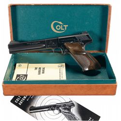 Colt Woodsman Match Target Semi-Automatic Pistol with Box