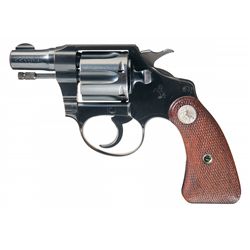 Spectacular Scarce Colt 22 Caliber Bankers Special Double Action Revolver