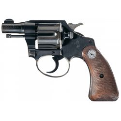 Boston Police Department Marked Colt Bankers Special Double Action Revolver