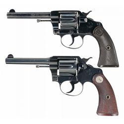 Collector's Lot of Two Colt Police Double Action Revolver