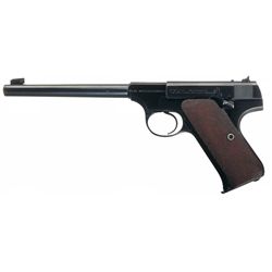 Excellent Colt First Series Woodsman Target Model Semi-Automatic Pistol