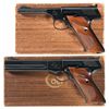 Image 1 : Two Boxed Colt Woodsman Semi-Automatic Pistols