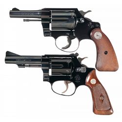 Two Double Action Revolvers