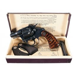 Colt Bankers Special .22 Caliber Double Action Revolver with Original Box