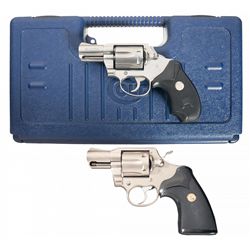 Two Colt Double Action Revolvers