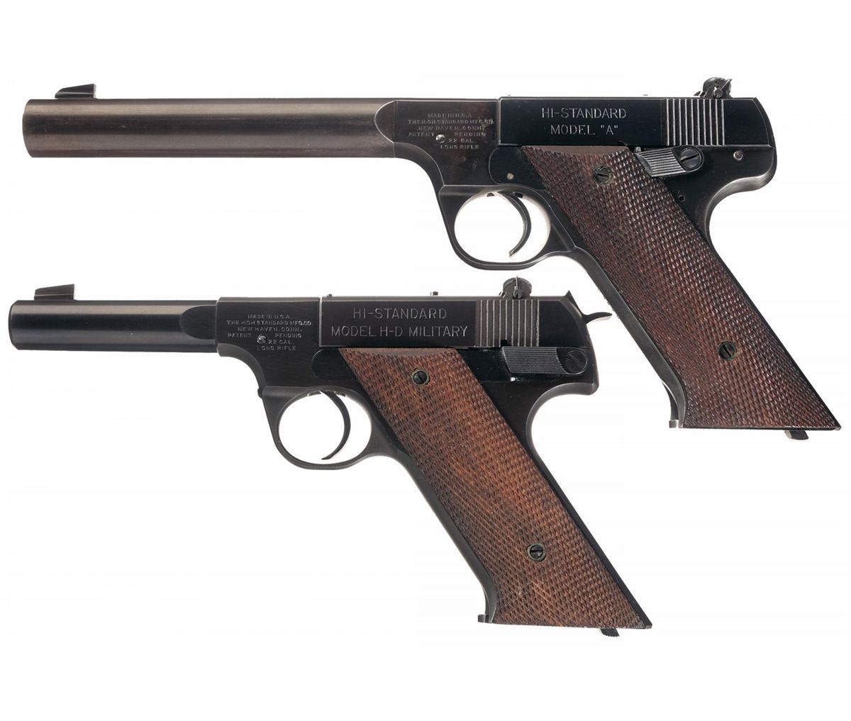 Collector's Lot of Two High Standard Pistols