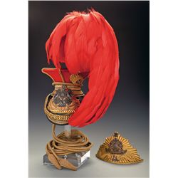 12th Prince of Wales Royal Lancers Officer's Lance Czapka with Additional Lance Cap Plate