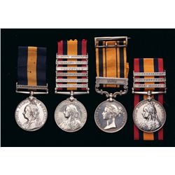 Collector's Lot of 4 British South Africa War Medals