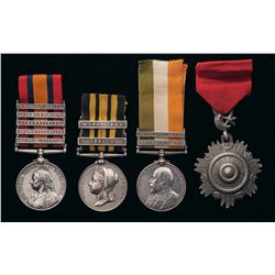 Collector's Lot of British Africa Medals