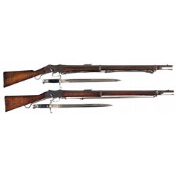 Two Enfield Martini-Henry Single Shot Rifles