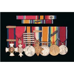 Grouping of British Medals Including Distinguished Service Order Awarded to Lieutenant Colonel Archi
