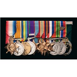 Grouping of World War I and II British Medals Awarded to Major R.M.S. Barton, 6th Gurka Rifles