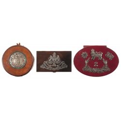 Two Letter Boxes and a Leather Storage Container