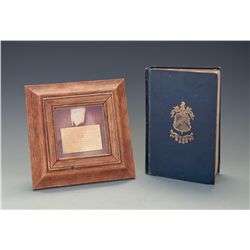 Relic of the Cawnpore Massacre with Related Book