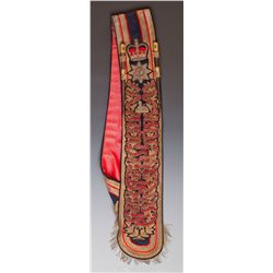 British Drum Majors Sash