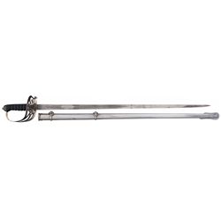Scottish Infantry Officer's Sword with Scabbard