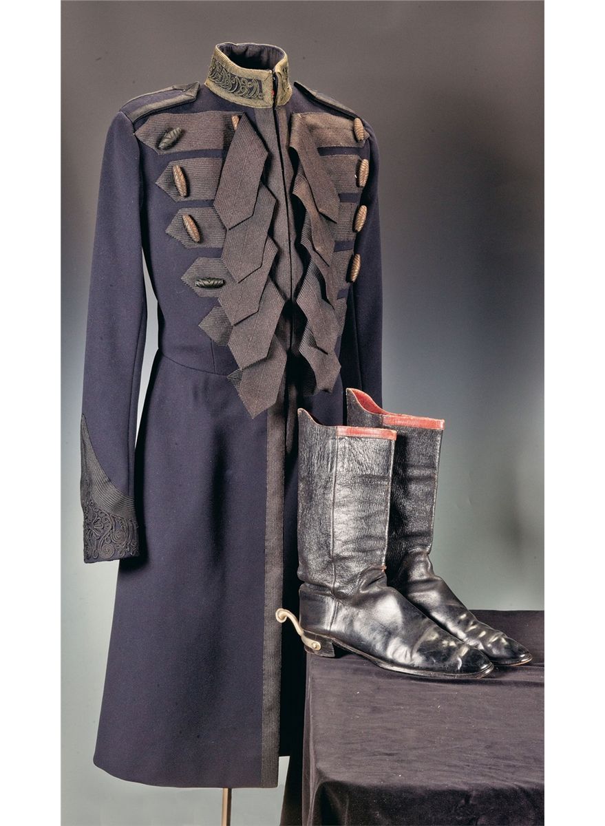 British Guard Officer's Frock Coat and Riding Boots