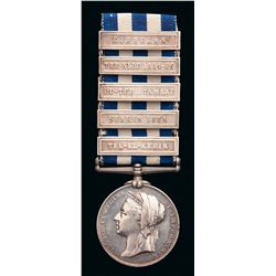 British Egypt Medal with Five Clasps