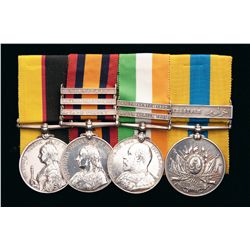 Grouping of South Africa and Sudan Medals Awarded to J.C. Bryant of the Royal Artillery
