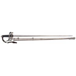 British Rifle Company Officer's Sword with Scabbard