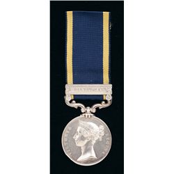 Rare Punjab Medal Awarded to a 24th Regiment of Foot Casualty at Chilianwala