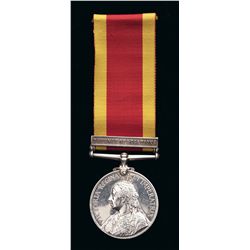 Rare Royal Marine Awarded China War Medal (1900) with Defence of Legations Clasp