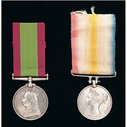 Collector's Lot of Two British Afghanistan Medals