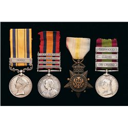 Collector's Lot of British Afghanistan and Africa Medals