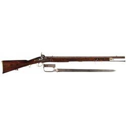 British Pattern 1842 Sea Service Percussion Rifled Musket with Bayonet