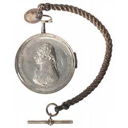 Matthew Boulton Battle of Trafalgar Medal Inscribed to William Teague of the HMS Thunderer