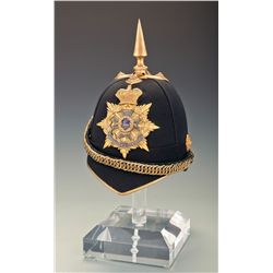 Sherwood Foresters Officer's Home Service Helmet