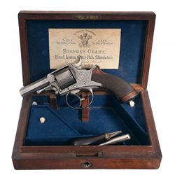 Cased Engraved Tranter's Patent No 2 Double Action Revolver