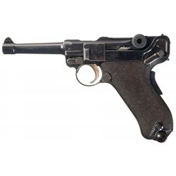 Scarce Model 1906 DWM "Royal Portuguese Navy" Contract Luger Pistol