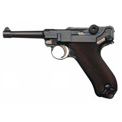 Excellent DWM Model 1908 Commercial Luger with Holster