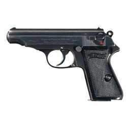 Scarce RJ Marked Walther PP Semi-Automatic Pistol