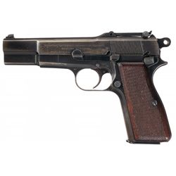 Fabrique Nationale FN1935 Semi-Automatic Pistol with Nazi Proofs