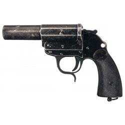 Scarce Walther "ac/41" Code Kampfpistole Grenade Pistol with One Inert Cartridge