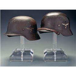 Two Luftwaffe Helmets
