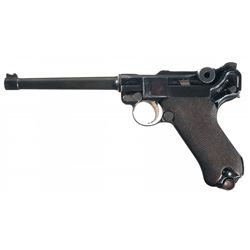 1915 Dated DWM Model 1914 Navy Luger Semi-Automatic Pistol with Holster